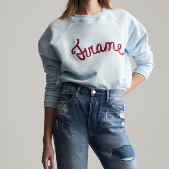 Frame denim sweatshirt Clearance